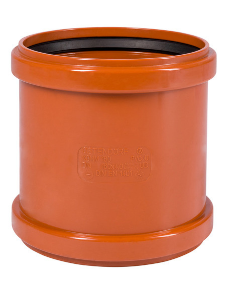 Муфта канализационная Ostendorf KGMM 160 двухраструбная