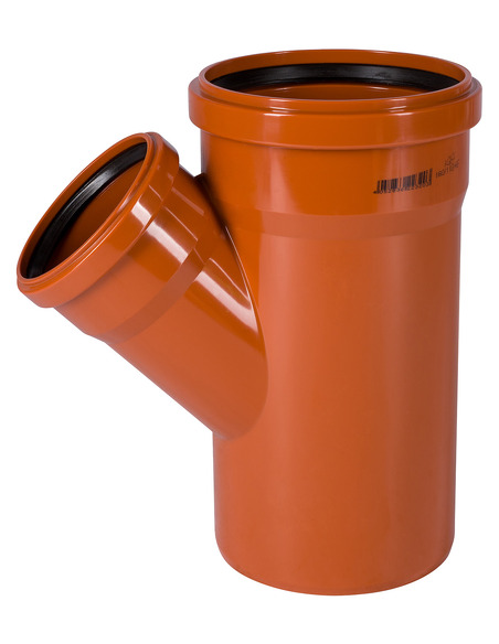 Тройник канализационный Ostendorf KGEA 160/110 45° Тройник канализационный Ostendorf KGEA 160/110 45°