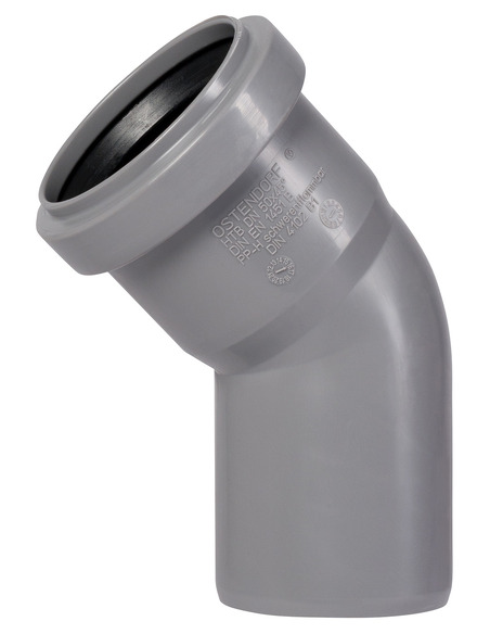 Отвод канализационный Ostendorf HTB 50х45°