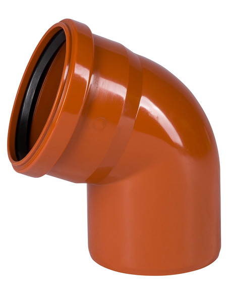 Отвод канализационный Ostendorf KGB 110х67° Отвод канализационный Ostendorf KGB 110х67°