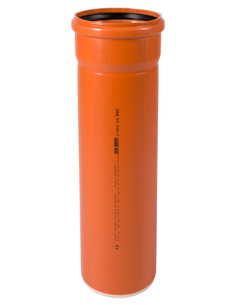 Труба канализационная Ostendorf KGEM 160х500 с раструбом