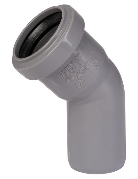 Отвод канализационный Ostendorf HTB 40х45°