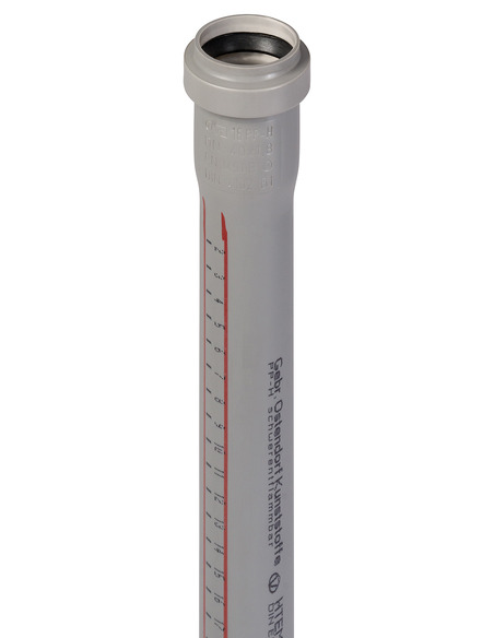 Труба канализационная Ostendorf HTEM 40х500 с раструбом