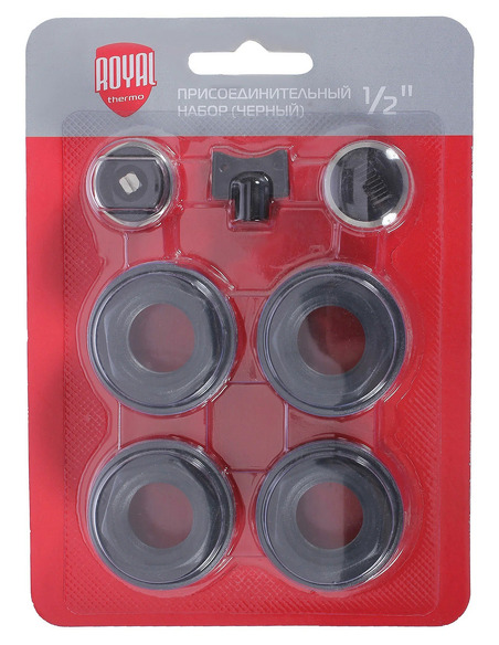 Монтажный комплект Royal Thermo 1/2'' черный