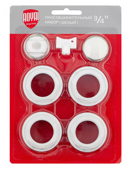 Монтажный комплект Royal Thermo 3/4'' белый