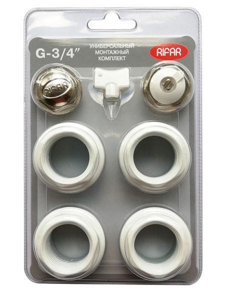 Монтажный комплект RIFAR 3/4" белый