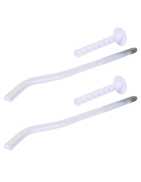 Комплект анкерных кронштейнов ROMMER 7х180мм белый Комплект анкерных кронштейнов ROMMER 7х180мм белый