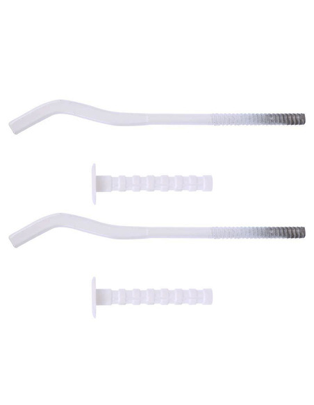 Комплект анкерных кронштейнов ROMMER 7х180мм белый Комплект анкерных кронштейнов ROMMER 7х180мм белый