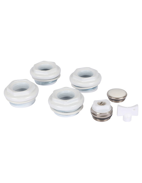 Монтажный комплект STOUT 1/2" белый Монтажный комплект STOUT 1/2" белый