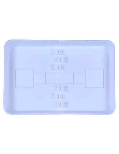 Кронштейн напольный ROMMER для панельных радиаторов высотой 200-500 белый