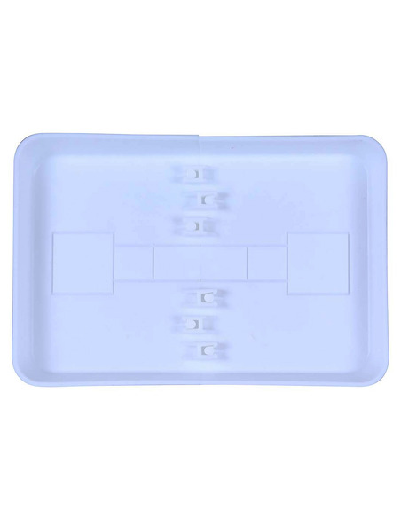 Кронштейн напольный ROMMER для панельных радиаторов высотой 200-500 белый Кронштейн напольный ROMMER для панельных радиаторов высотой 200-500 белый