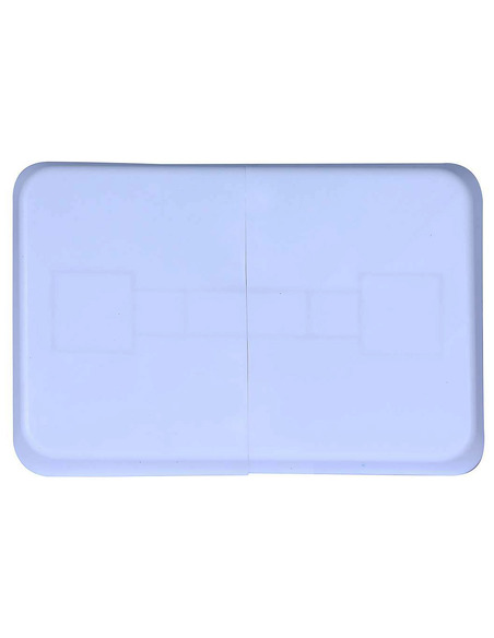 Кронштейн напольный ROMMER для панельных радиаторов высотой 200-500 белый Кронштейн напольный ROMMER для панельных радиаторов высотой 200-500 белый