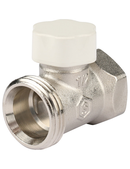 Клапан запорно-балансировочный STOUT 1/2" прямой