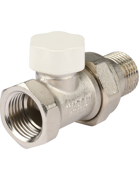 Клапан запорно-балансировочный STOUT 1/2" прямой