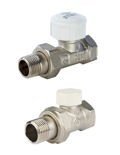 Комплект термостатический клапанов STOUT 1/2" прямой