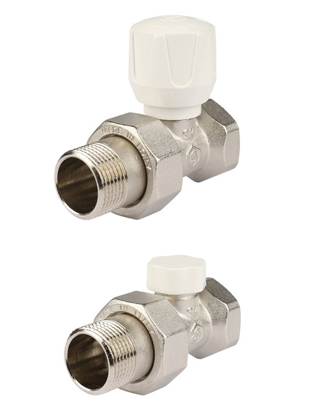 Комплект клапанов терморегулирующий STOUT 3/4" прямой