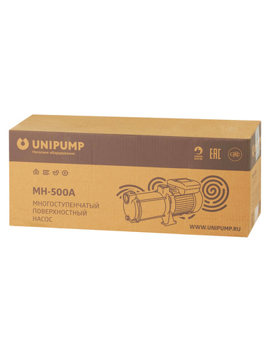 Насос поверхностный многоступенчатый UNIPUMP MH 500A