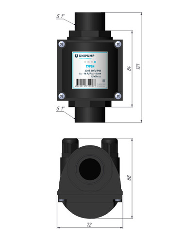 Блок управления насосом UNIPUMP АКВАРОБОТ ТУРБИ