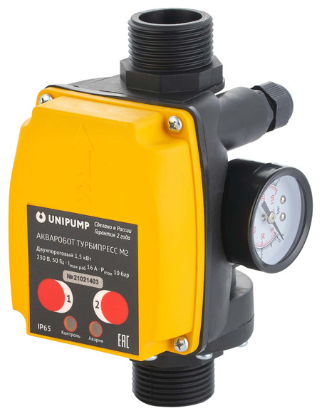 Блок управления насосом UNIPUMP АКВАРОБОТ ТУРБИПРЕСС M2