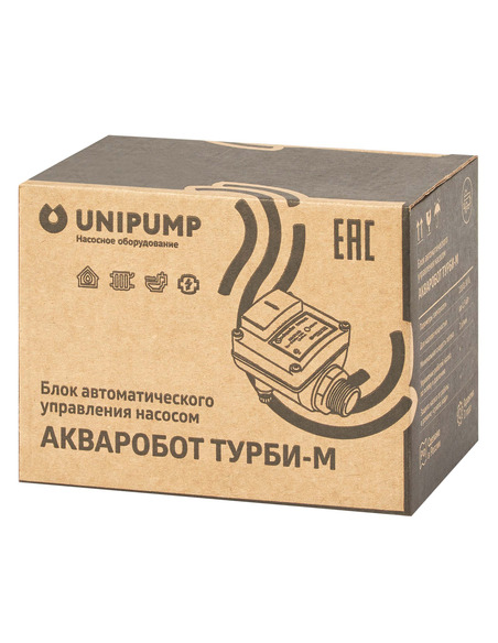 Блок управления насосом UNIPUMP АКВАРОБОТ ТУРБИ M2 (2,0-3,5 бар)