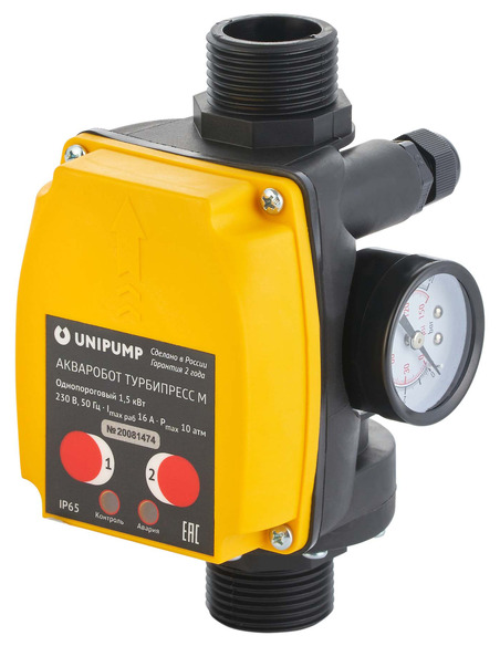 Блок управления насосом UNIPUMP АКВАРОБОТ ТУРБИПРЕСС M