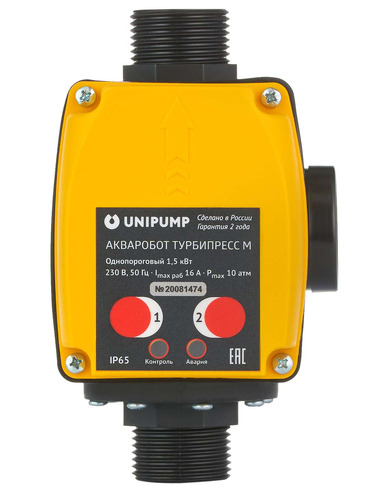 Блок управления насосом UNIPUMP АКВАРОБОТ ТУРБИПРЕСС M