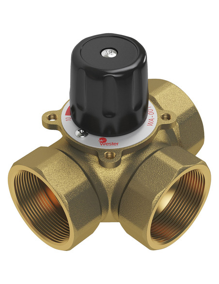 Клапан трехходовой смесительный Wester FMV131E 1" ВР, Kvs 10