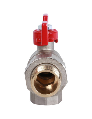 Кран шаровой ROMMER 3/4" угловой со сгоном (бабочка)