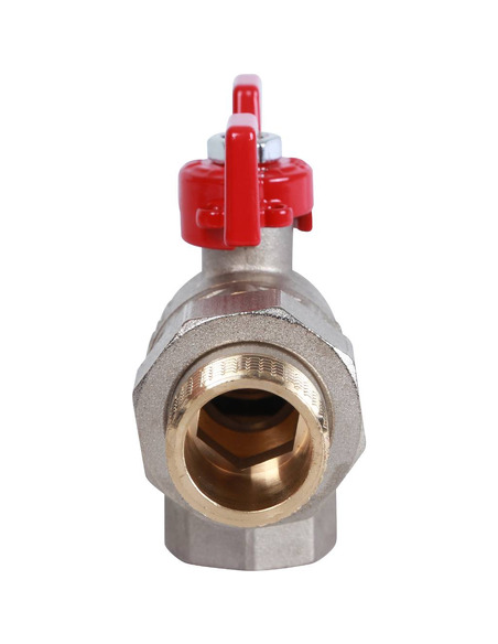 Кран шаровой ROMMER 3/4" угловой со сгоном (бабочка)