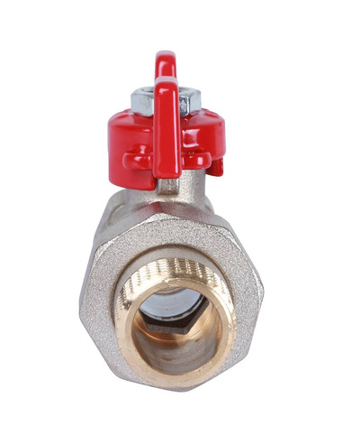 Кран шаровой ROMMER 1/2" со сгоном (бабочка)