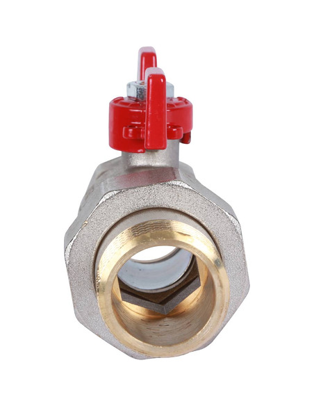 Кран шаровой ROMMER 1" со сгоном (бабочка)