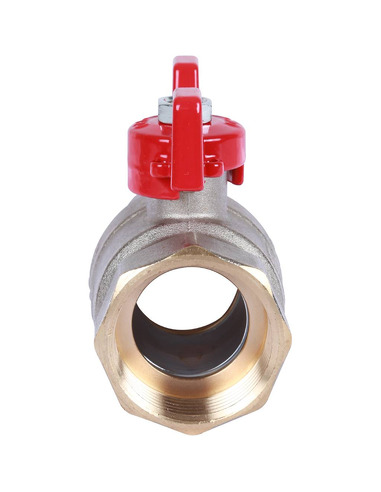 Кран шаровой ROMMER 1 1/4" ВР-ВР (бабочка)