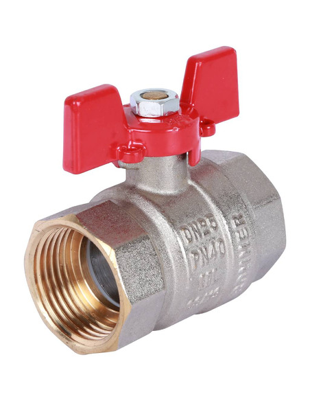 Кран шаровой ROMMER 1" ВР-ВР (бабочка)