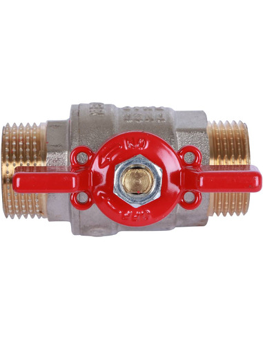 Кран шаровой ROMMER 3/4" НР-НР (бабочка)