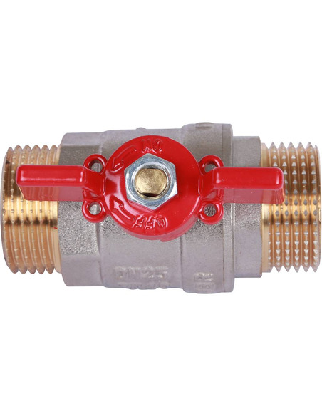 Кран шаровой ROMMER 1" НР-НР (бабочка)