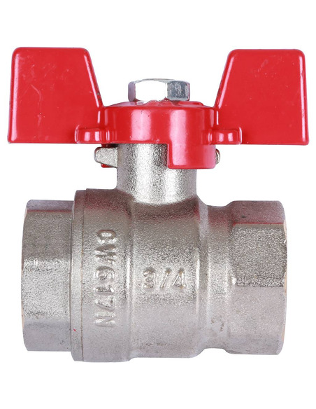 Кран шаровой ROMMER 3/4" ВР-ВР (бабочка)