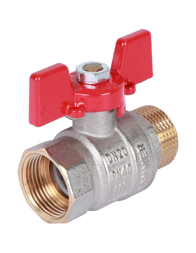 Кран шаровой ROMMER 3/4" НР-ВР (бабочка)