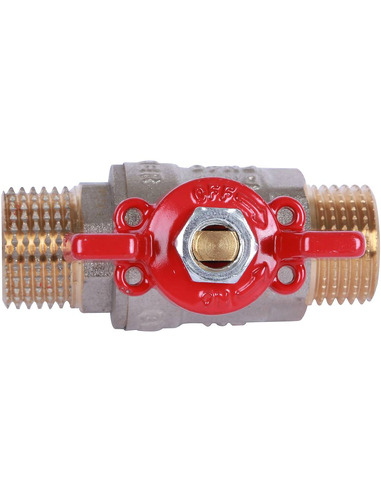 Кран шаровой ROMMER 1/2" НР-НР (бабочка)