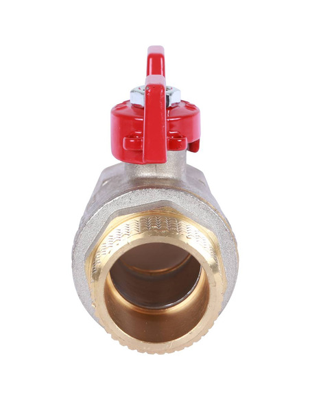 Кран шаровой ROMMER 1" НР-ВР (бабочка)