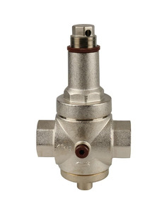 Редуктор давления ROMMER PN25 1 1/2" поршневой с выходом под манометр