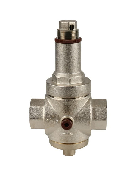 Редуктор давления ROMMER PN25 1 1/2" поршневой с выходом под манометр