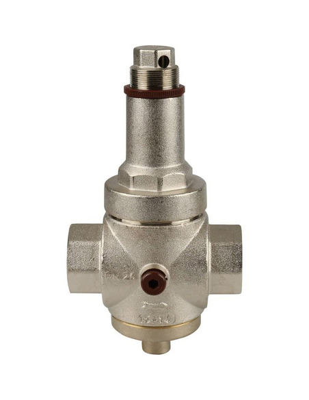 Редуктор давления ROMMER PN25 1 1/2" поршневой с выходом под манометр