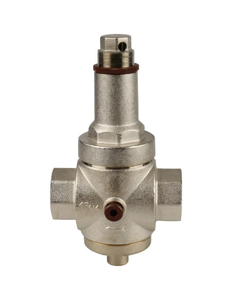 Редуктор давления ROMMER PN25 1 1/4" поршневой с выходом под манометр