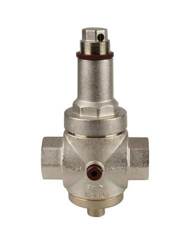 Редуктор давления ROMMER PN25 1 1/4" поршневой с выходом под манометр