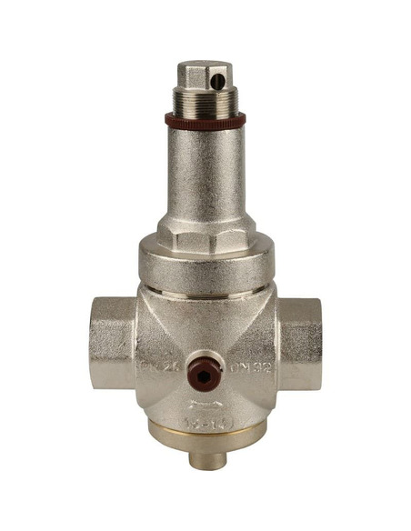 Редуктор давления ROMMER PN25 1 1/4" поршневой с выходом под манометр