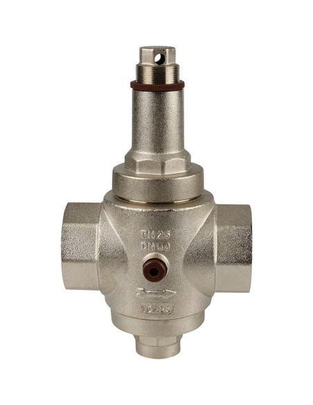 Редуктор давления ROMMER PN25 2" поршневой с выходом под манометр