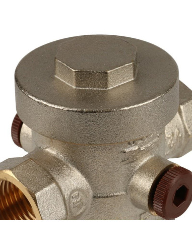 Редуктор давления ROMMER PN25 3/4" поршневой с выходом под манометр