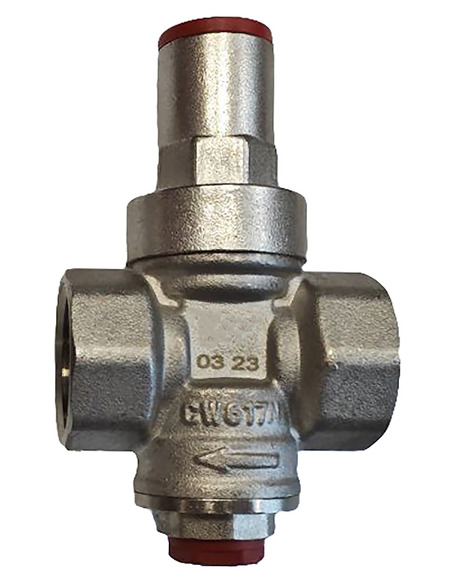 Редуктор давления ROMMER PN16 3/4" поршневой с выходом под манометр