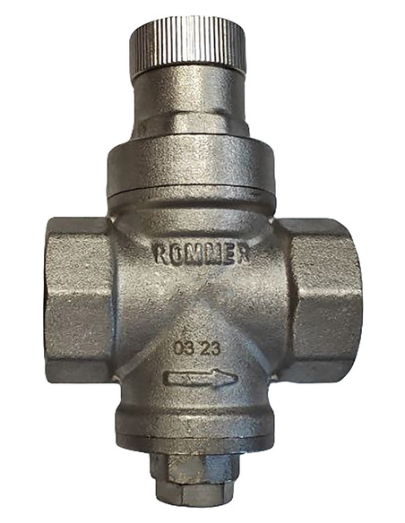 Редуктор давления ROMMER PN16 1/2" поршневой