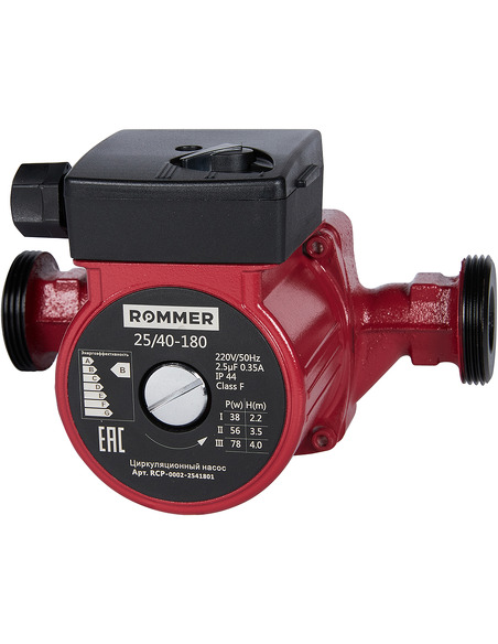 Насос циркуляционный ROMMER 25/40 180